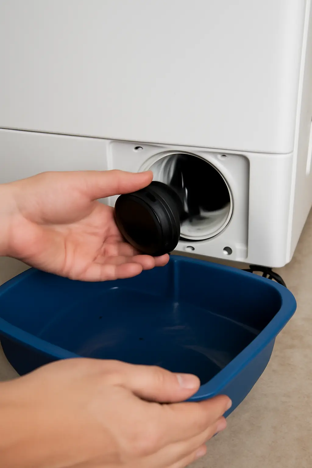 خرابی یا گرفتگی پمپ ماشین لباسشویی