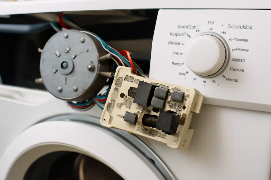 اشکال در تایمر یا برد اصلی دستگاه