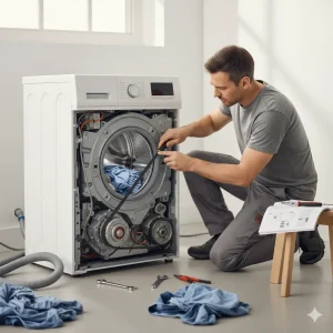 علت نچرخیدن دیگ لباسشویی